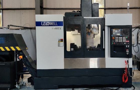 Supply, installation and instructions for use of LEADWELL 5-axis (4+1 Axis) CNC milling machine